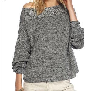 Free People Alana pullover in gray